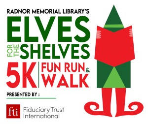 Elves for the Shelves 5K, Walk, and Fun Run logo