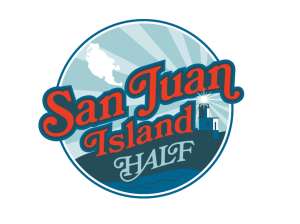 San Juan Island Half logo