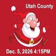 Utah Santa Run - Utah County logo