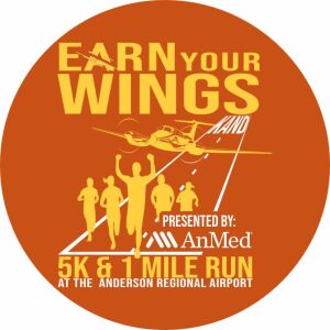 Earn Your Wings 5k logo