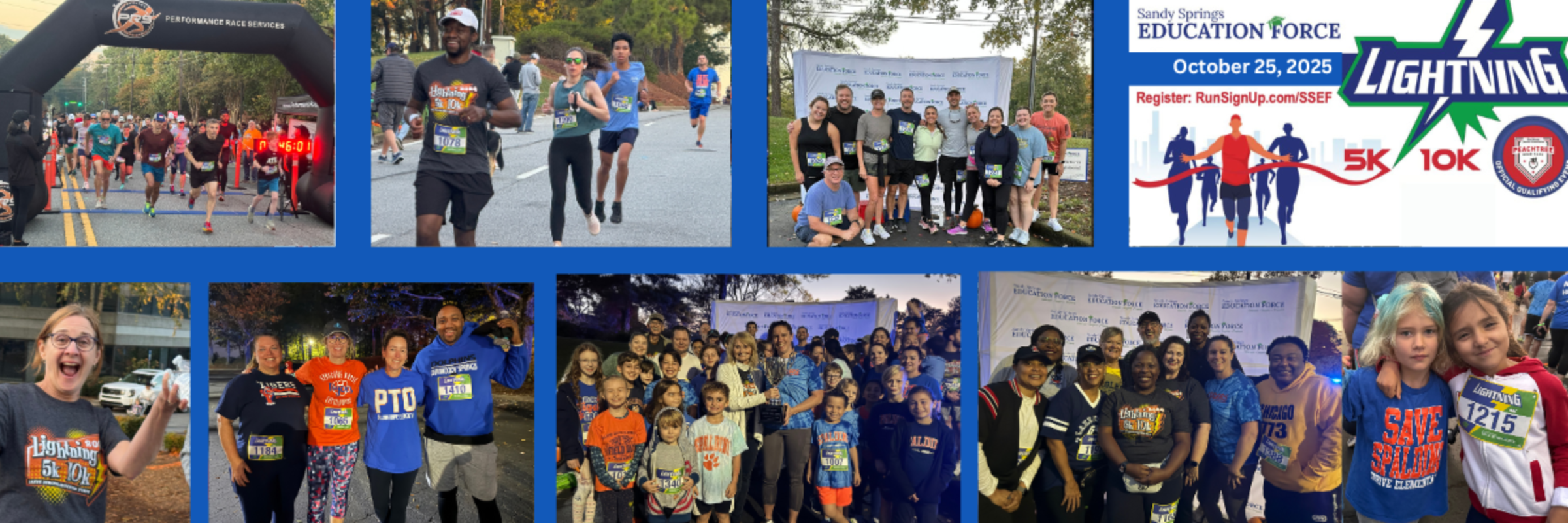 Sandy Springs Education Force's Lightning 10K & 5K