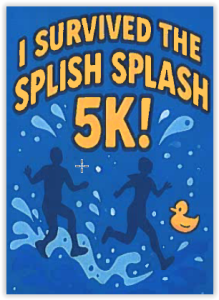Splish Splash 5K Dash Event Information logo