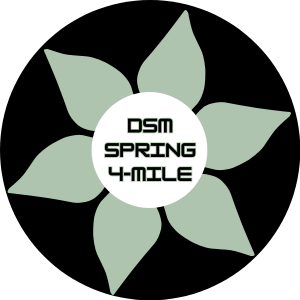 Des Moines Spring 4-Miler logo