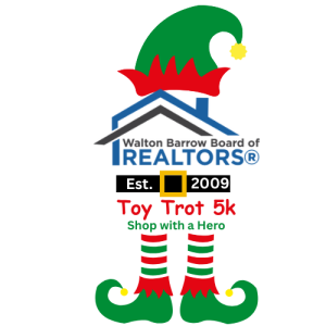 Walton-Barrow Board of REALTORS® Toy Trot 5K / Peachtree Qualifier logo