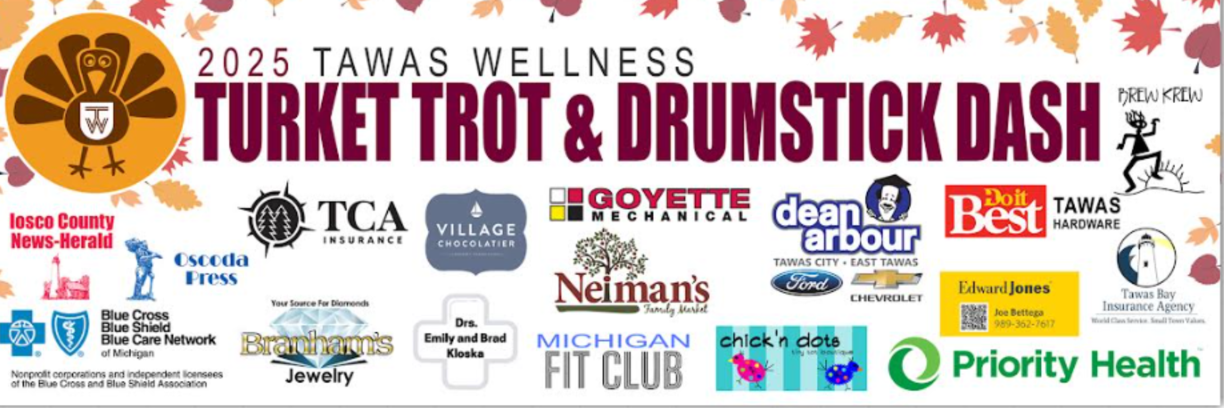 TWW Turkey Trot 5k & Drumstick Dash (1 mile) - 2026