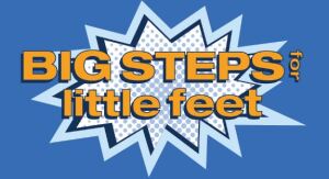 Big Steps For Little Feet 5K/1M logo