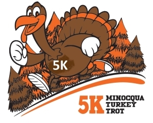 Minocqua/Woodruff Turkey Trot logo