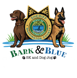 Friends of WCSO Bark N Blue 5K & 1K Dog Jog logo