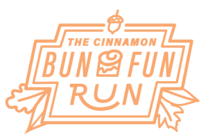 The Cinnamon Bun Fun Run and 5K logo