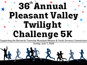 36th Annual Pleasant Valley Twilight Challenge 5K logo