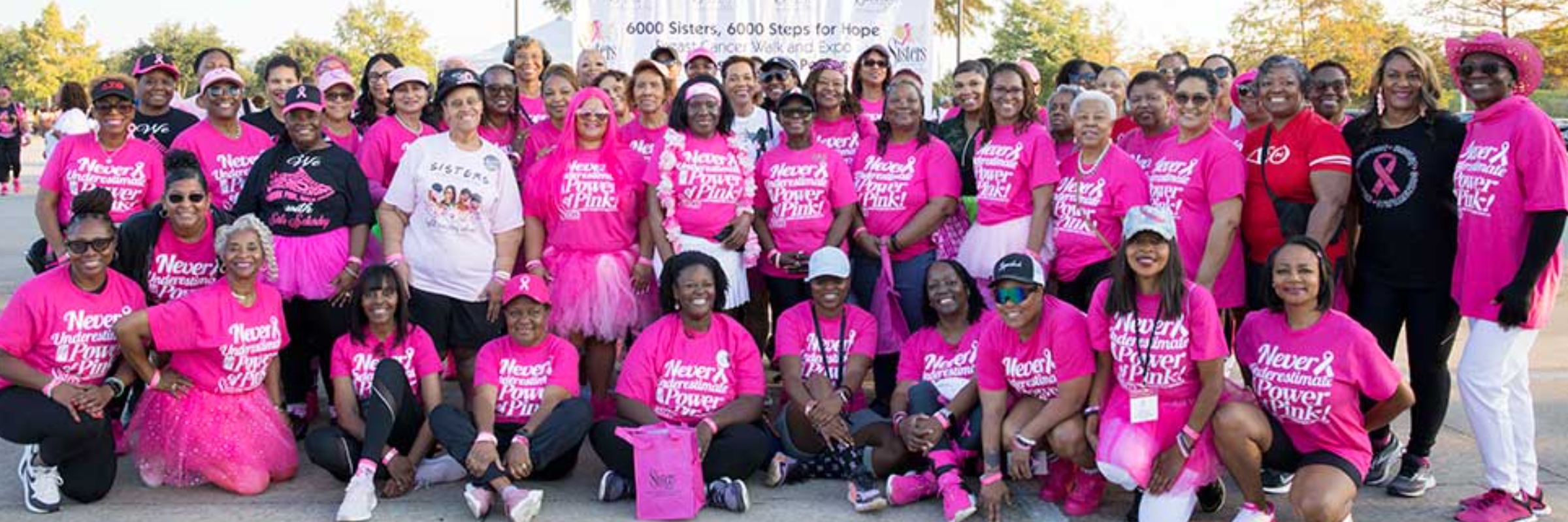 6000 Sisters, 6000 Steps for Hope Breast Cancer Walk & Health Expo