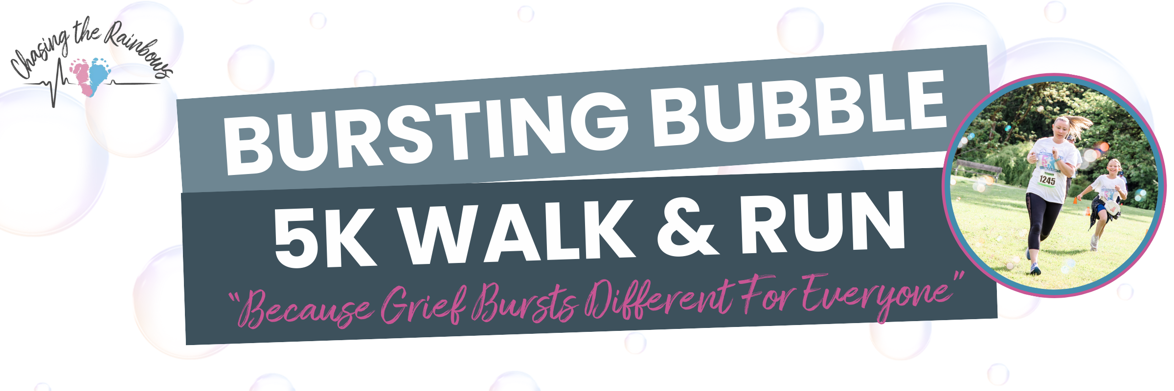Chasing the Rainbows Bursting Bubble 5K Walk & Run — York, PA