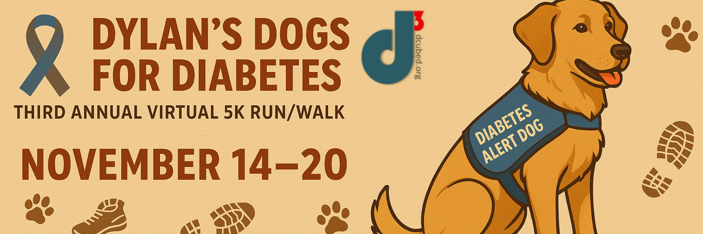 DCubed Virtual 5k Run/Walk