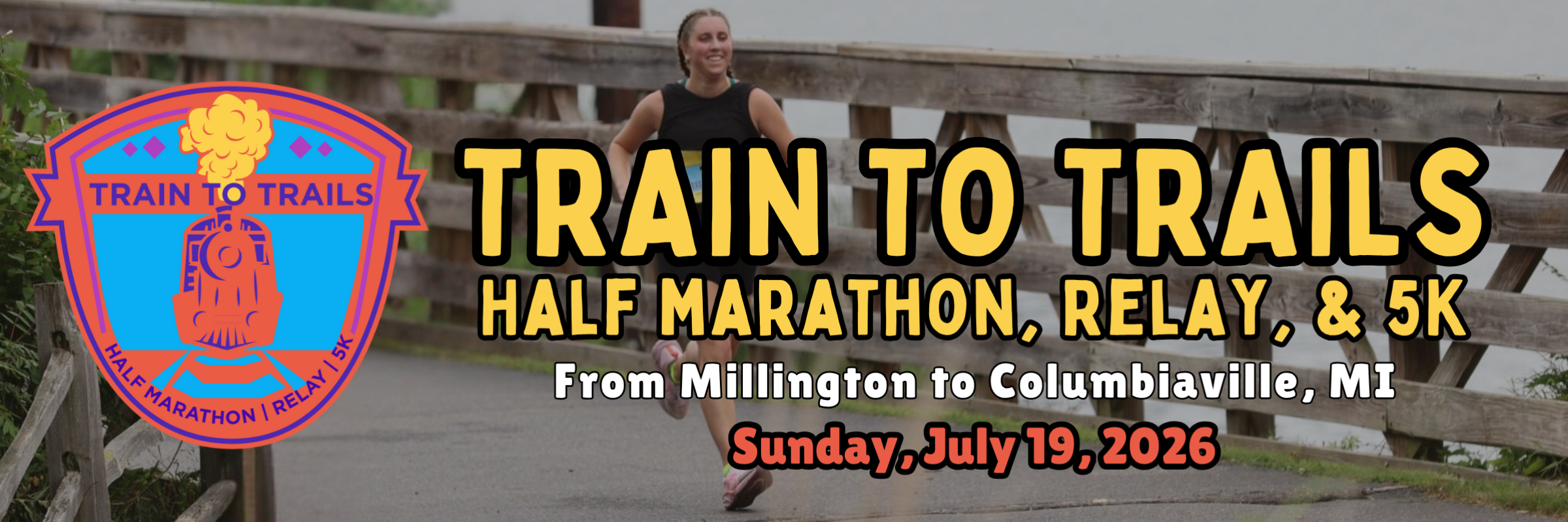 TRAIN TO TRAILS HALF MARATHON AND 5K