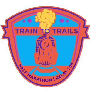 TRAIN TO TRAILS HALF MARATHON AND 5K logo