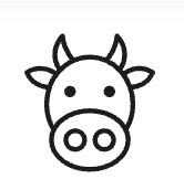 The Bovina 5K logo