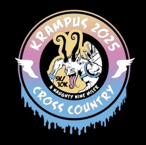 The Krampus Cross Country 5K, 10K, or Naughty Nine Miler (LIVE or VIRTUAL)! logo
