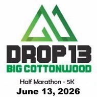 Drop13 Big Cottonwood Canyon Half Marathon & 5K logo