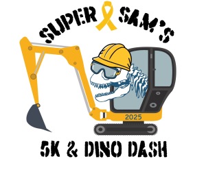 Super Sam's 5K+ & Dino Dash logo