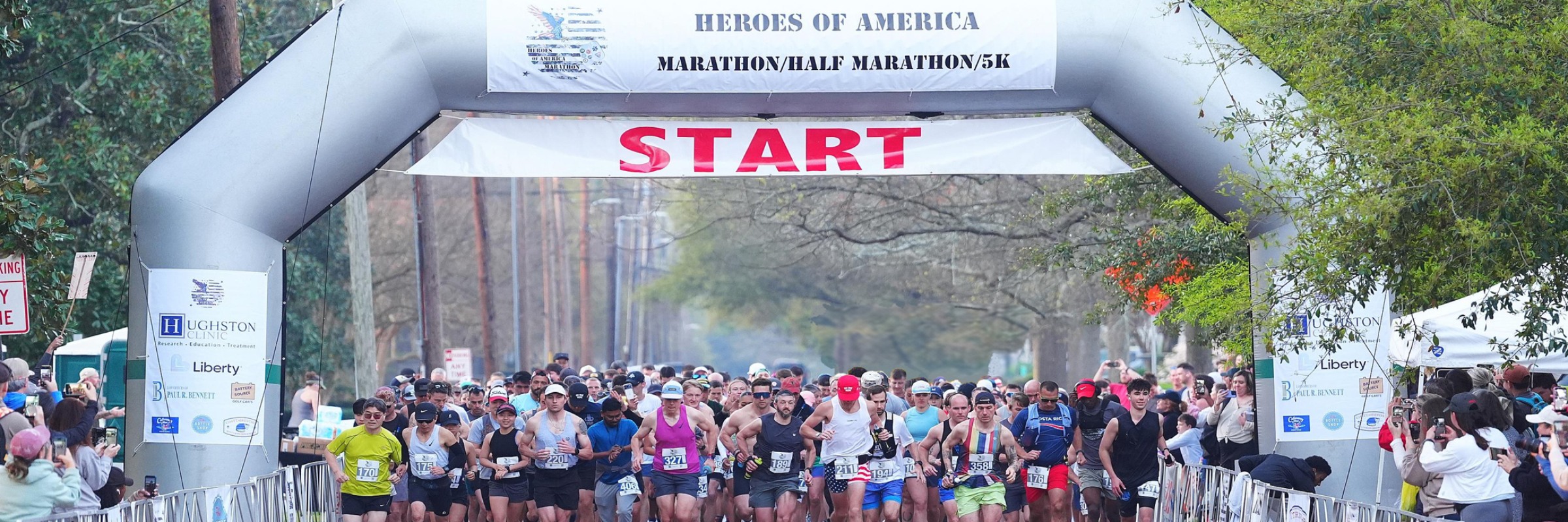 Heroes of America Marathon/Half Marathon/5K