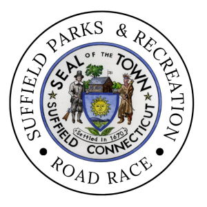 Suffield Parks & Recreation Road Race logo