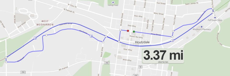 Houtzdale Days Annual 5K* Run/Walk and Fireman's Challenge