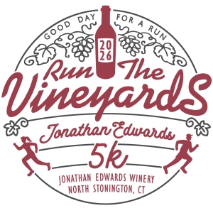 Run the Vineyards - Jonathan Edwards 5K logo