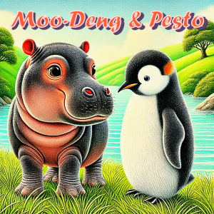 Moo Deng & Pesto logo