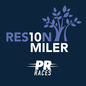 =PR= Races: Reston 10 Miler logo