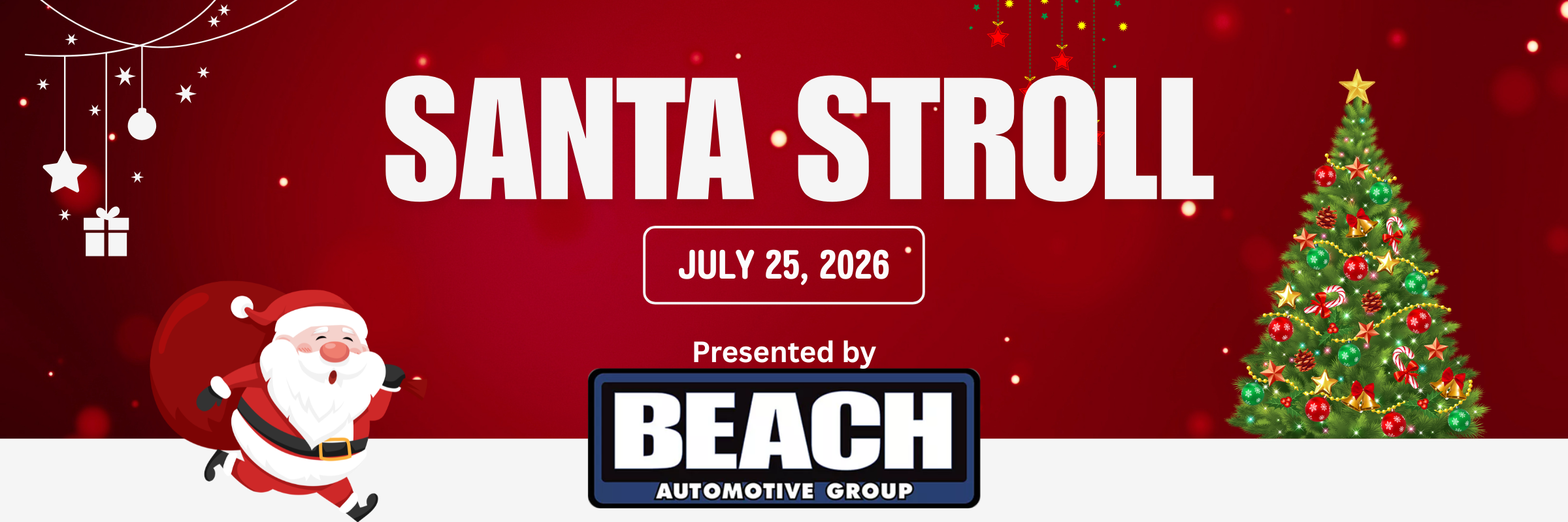 Santa Stroll | Presented by Beach Automotive