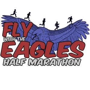 Fly with the Eagles Half Marathon logo