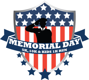 Memorial Day 5K, 10K & Kids 1 Mile Run/Walk logo