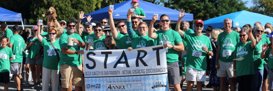 ELM GROVE COMMUNITY FOUNDATION 0.5K OKTOBERFEST FUN RUN PRESENTED BY HONEST TEETH & SPONSORED BY O’DONOGHUE’S