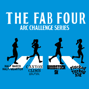 FAB FOUR Challenge Series from Anniston Runners Club logo