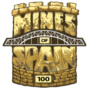 Mines of Spain 100 logo