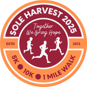 Sole Harvest 5K/10K Run & 1 Mile Walk logo