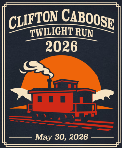 Clifton Caboose Twilight Run logo