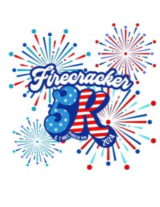Firecracker 5K & 1 Mile Sparkler Run logo