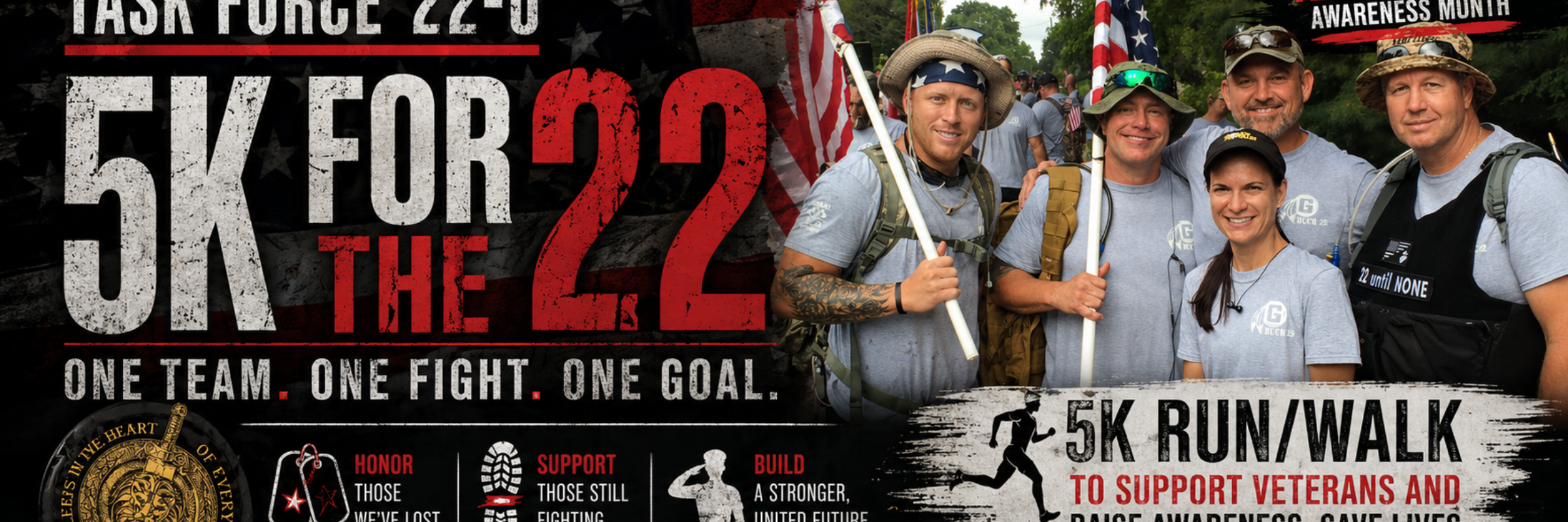 VETERANS AWARENESS 5K RUN/WALK