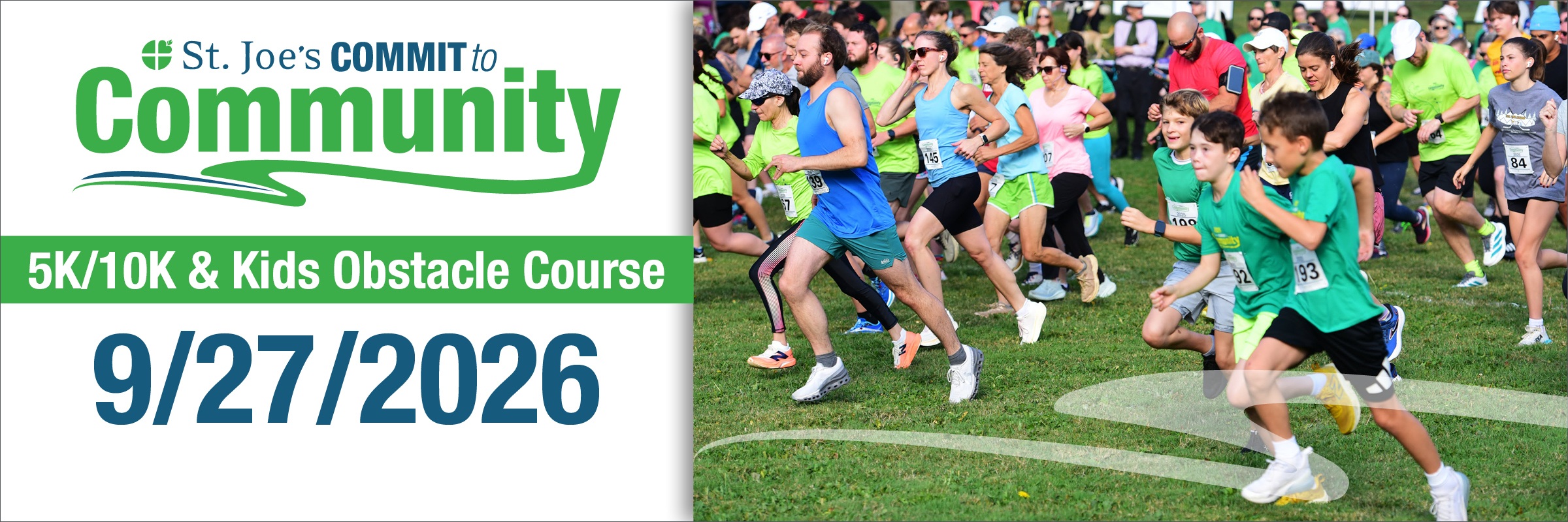 St. Joseph Hospital's Commit to Community: 5K Walk, 5K Run, 10K Run and Kids Obstacle Course