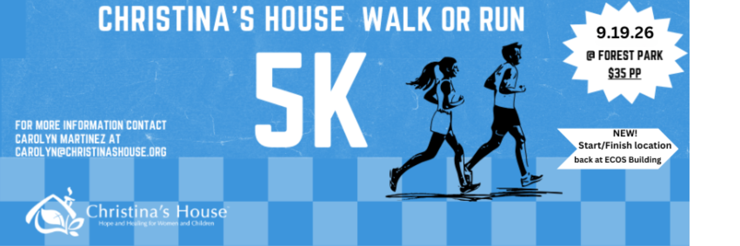 Christina's House Annual 5K Run or 1 Mile Walk