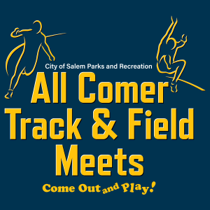 All Comer Track & Field Meet logo