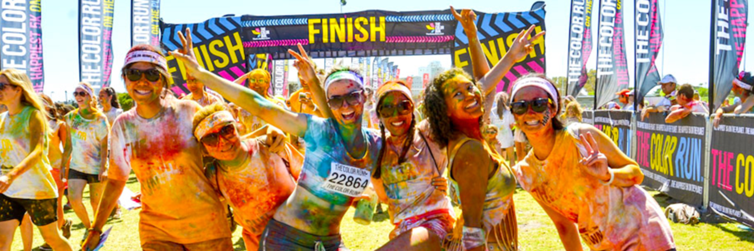 Cranston East and West National Honor Society Color Run
