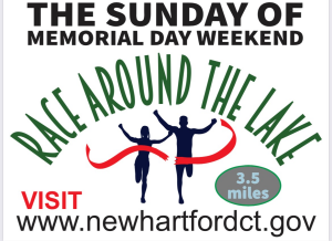 RACE AROUND THE LAKE logo