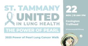 Power of Pearl Lung Cancer Walk and Kids Fun Run logo