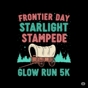 Starlight Stampede Glow Run 5k logo