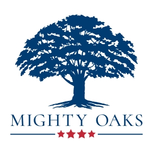 Mighty Oaks Veterans Day Run logo