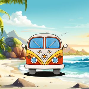 Summer time in the LBC 5K, 10K, & Half Marathon by Califlow Runs logo