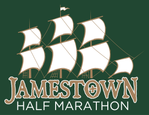 The Jamestown Half Marathon, Virginia Company 5K and Discovery Mile logo