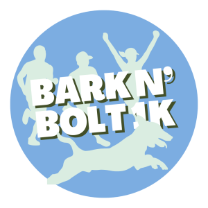 Bark n' Bolt 1K with the Pints and Pups Dog Expo logo